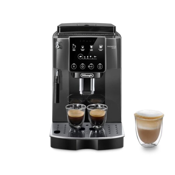 DeLonghi Magnifica Start 1.8L Bean to Cup Automatic Coffee Machine - Grey Black | ECAM220.22GB