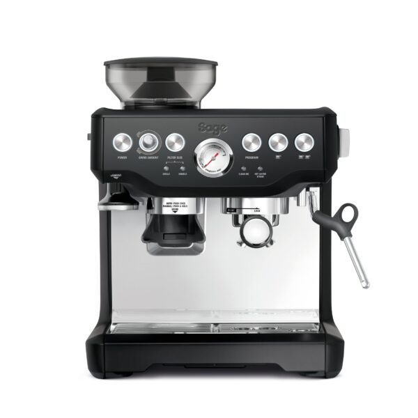 Sage The Barista Express Bean to Cup Coffee Machine - Black Truffle | SES875BTR2GUK1