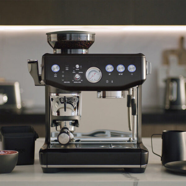 Sage The Barista Express Impress Bean To Cup Coffee Machine - Black Truffle | SES876BTR4GUK1 - Image 5