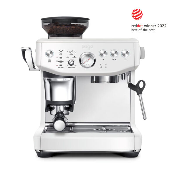 Sage The Barista Express Impress Coffee Machine - Sea Salt | SES876SST4GUK1