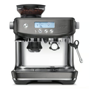 Sage The Barista Pro Espresso Coffee Machine - Black Stainless Steel | SES878BST4GUK1