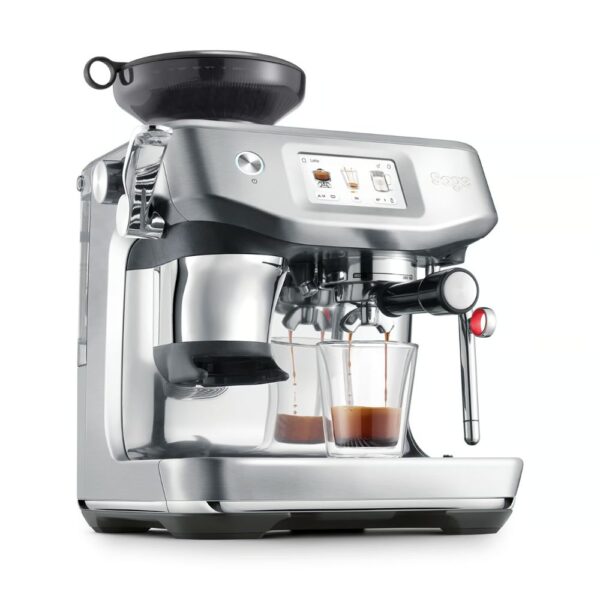 Sage the Barista Touch Impress 2L Bean to Cup Coffee Machine - Brushed Stainless Steel | SES881BSS4GUK1 - Image 2