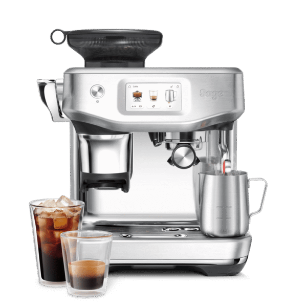 Sage Barista Touch Impress 2L Bean To Cup Coffee Machine - Brushed Stainless Steel | SES882BSS4GUK1