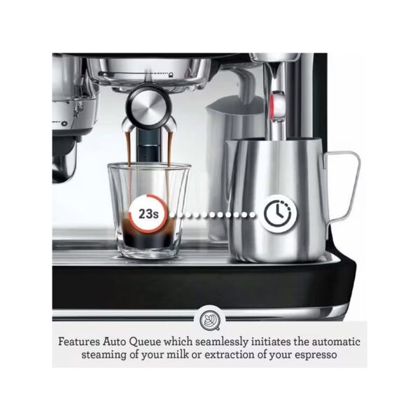 Sage Oracle Jet Automatic Bean to Cup Coffee Machine - Black Truffle | SES985BTR4GUK1 - Image 3
