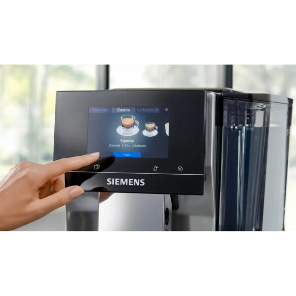 Siemens EQ700 Bean to Cup Coffee Machine - Black & Haze | TP715GB1 - Image 4